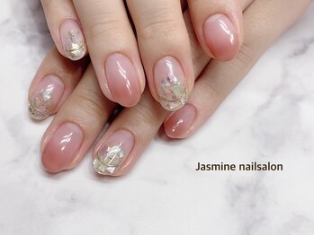 ジャスミンネイルサロン(Jasmine)/シェルフレンチネイル