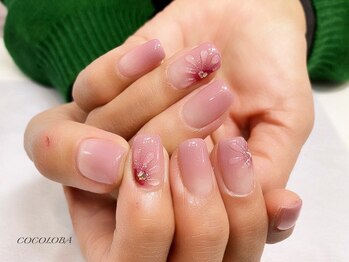 ココロバ ネイルアンドビューティーサロン(COCOLOBA)/フラワーネイル