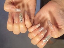 エムユーファイブネイル(MU5-nail)/【スカルプ】ワンカラー+追加art