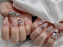モルフォネイル(Morpho nail)/#新宿ネイル#大人可愛いネイル