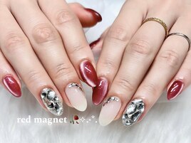 マグネット 埋めつくしネイル