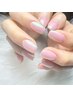 〈hand〉オーロラネイル☆＊透明感×奥行きカラー
