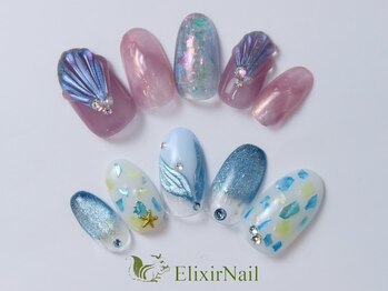 エリクサーネイル 心斎橋(Elixir Nail)の写真/ずっとオフ無料!【ハンド90分内やり放題★デザイン画像持ち込みOK★¥9480】2000種以上のデザインをご用意♪