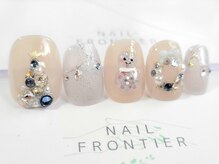 ネイルフロンティア 吉祥寺(NAIL FRONTIER)/Eうるうる雪だるま11980円