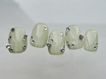 アイネイルズ 恵比寿店(I nails)/きらきらブイカット8500円