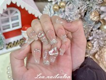 レアネイル 渋谷店(Le’a nail)/チーク☆チェーンネイル