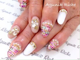 【ツイードネイル】