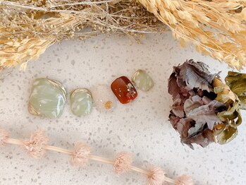 ネイルサロン&スクール ジーナ(GINA)/ピスタチオネイル