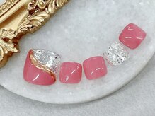 ネイルサロン ふるる 大須店/☆フットプチプラネイル#274