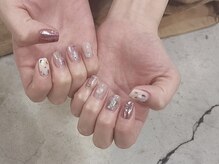 ドレス ネイルアンドアイラッシュ 三国(Dress)/pink &nbsp;ベースnuance