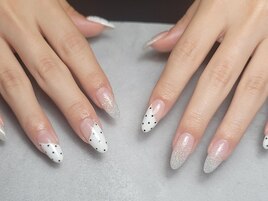 【スカルプ】ラメグラ追加アート