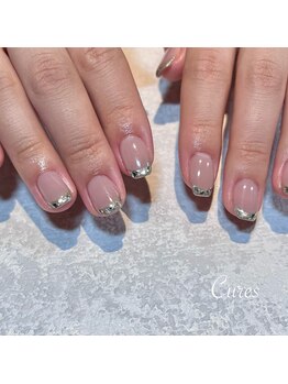 キュアーズ ネイル(CURES NAIL)/ガラスフレンチ
