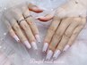 《Hand》スカルプ長さだし持ち込み8～10本アート¥15980［何度でもオフ無料］ 
