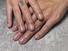 オムネイル 渋谷(HOMME NAIL)/クリアジェル ¥3.800