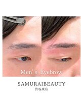 サムライビューティー 渋谷東店(SamuraiBeauty)/平行眉もメンズ眉毛サロンで