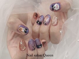 お客様施術ネイル