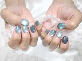 magnet × flash nail