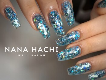 ナナハチ(78 nana-hachi)の写真/キラキラ好き必見！豊富なラメカラーで理想の指先に
