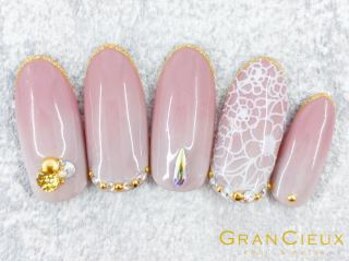 クアトログランシュ 青葉台(QUATRO×GranCieux)/大人のフラワーネイル