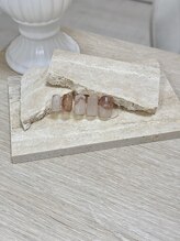 ナチュラルコットン(Natural - cotton)/ニュアンスネイル【9900円定額】