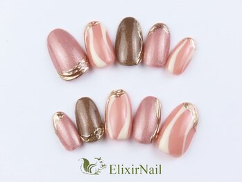 エリクサーネイル 五反田(Elixir Nail)/定額b カジュアル/クーポン使用