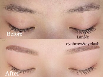ランネ 池袋西口店(LanNe)の写真/眉毛のスペシャリストにお任せ！理想の美眉に♪美眉Waxスタイリング＋似合わせメイク★