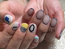 アシメトリーネイル