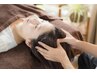 【眉を頭もスッキリ】眉ワックス＋眉メイク＋ドライヘッドスパ　60min¥4,000