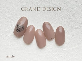 グランドデザイン 岐阜店(GRAND DESIGN)/HAND定額【シンプルコース】