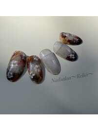 ニュアンス定額ネイル