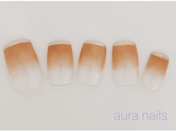 アウラネイルズ(aura nails)/☆ハンドシンプルコース　¥6800