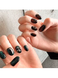 マーブルネイル　4300円