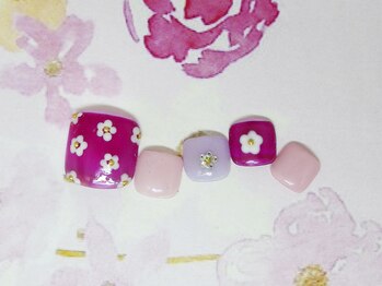 ネイルライフ(NailLife)/フラワーネイル