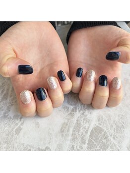 ワンカラーハンドネイル【岡山】