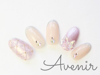 アヴィニール 表参道(Avenir)/ガーリーマグネットネイル