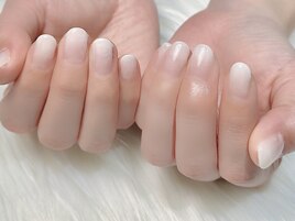白gradation.