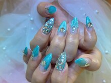 ネイルサロン ジェイ(Nail Salon J)/スカルプマグネット魚の鱗ネイル
