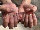 ミラーフレンチネイル