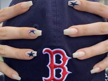 アンジーネイルアイラッシュ(Angie Nail Eyelash)の写真/シンプルも、ゴテゴテも。海外ネイルが楽しめるサロン