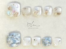 オル('olu)/3月フットネイル定額【Nuance】