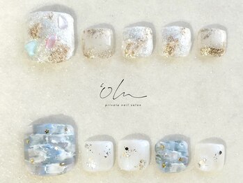 3月フットネイル定額【Nuance】