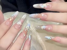 Best Nail 銀座店【ワンホンネイル・スカルプ・パラジェル・上品ジェルネイル】/カラー風持ち込みデザイン