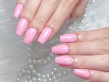 ノア ネイル(Noa Nail)/春ネイル　ピンク色