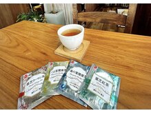 メナードフェイシャルサロン アイシスの雰囲気(エステ後はお好みの健康茶をお楽しみください♪)