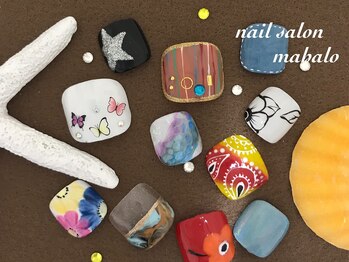マハロ(mahalo)/フットサンプルです☆