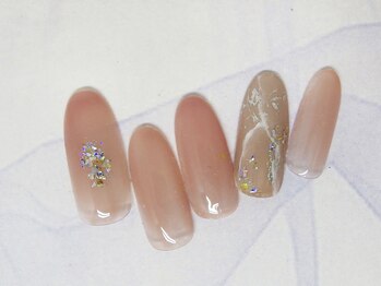 ネイルライフ(NailLife)/大理石ネイル