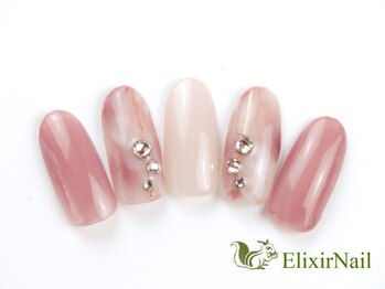 エリクサーネイル 池袋(Elixir Nail)/定額a シンプル/クーポン使用