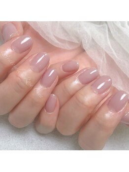 ローズクレア(Rose Crea)/ブルベさんちゅるんネイル