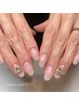 【hand】ミラー/オーロラネイル¥6000