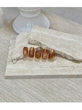 ナチュラルコットン(Natural - cotton)/ブラウンミラーネイル